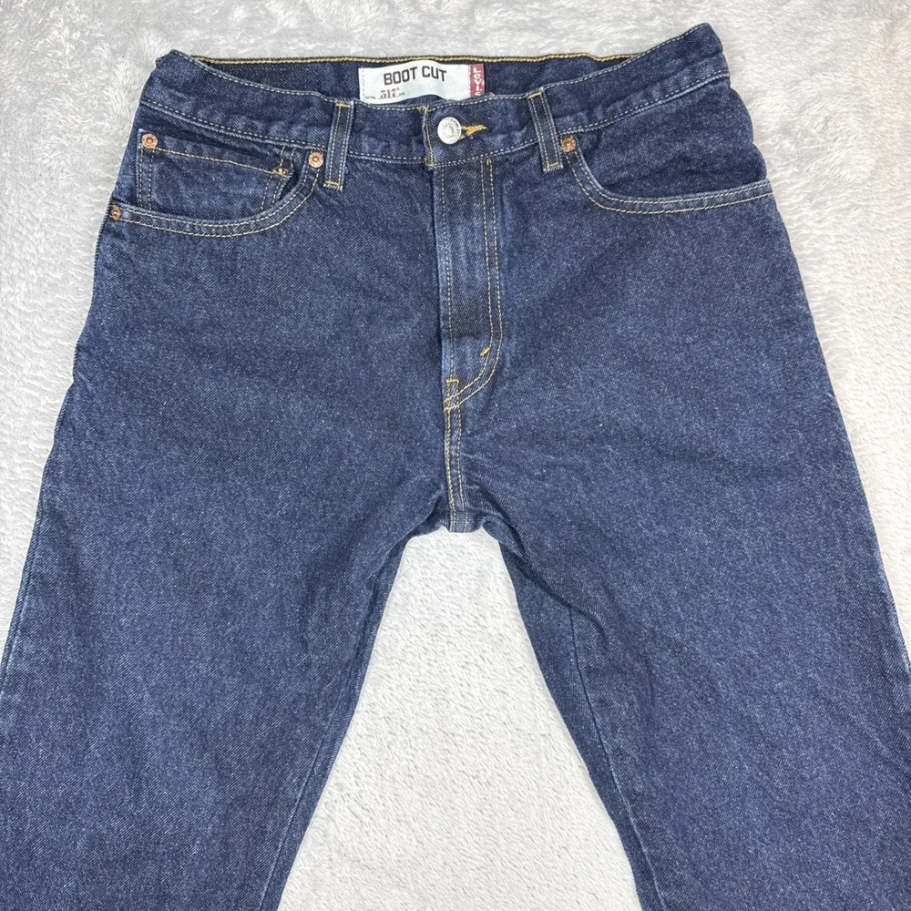Levi's 517 Bootcut Jeans Men 31x30 (Fits 31X31) Blue Denim Y2K